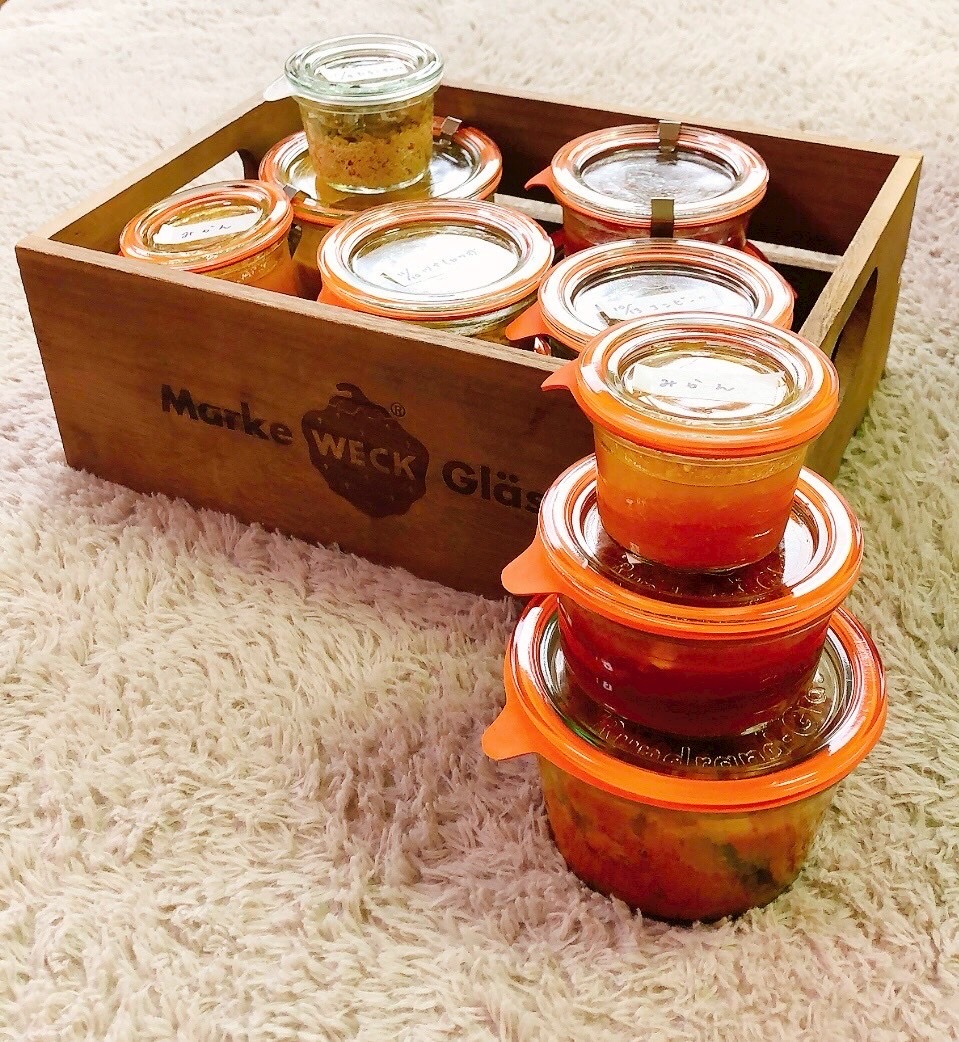 WECKの保存食コレクション